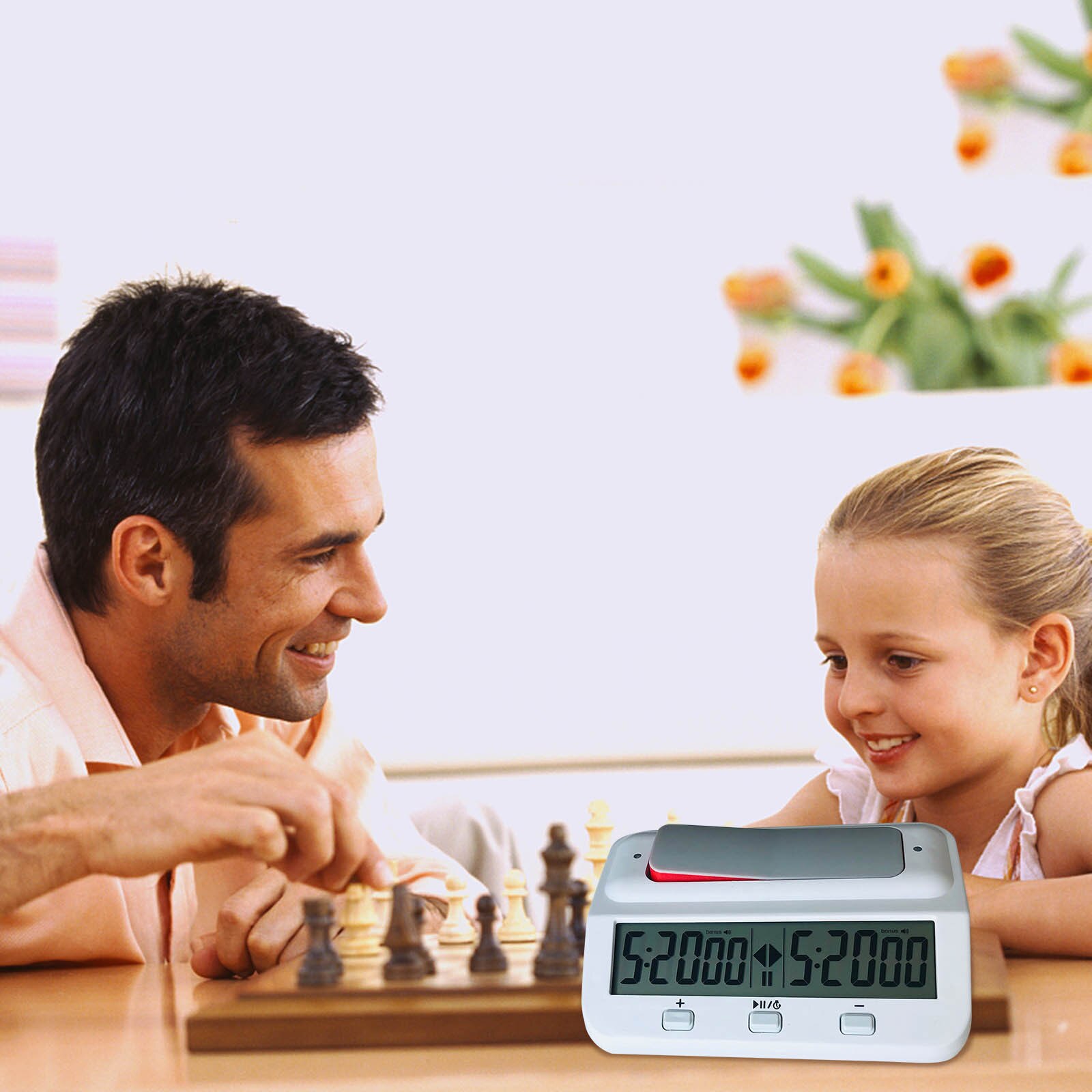 Basic Chess Digital Chess Clock And Game Timer Clock Digital Watch Calendar Time Toys Souvenir Preschool Educational Teach#T1G