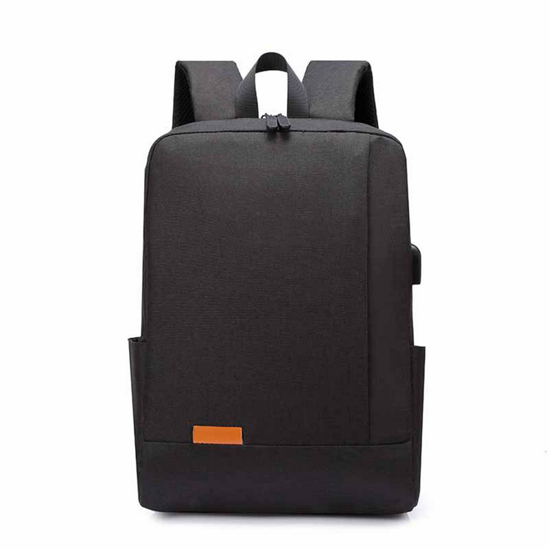 Sac à dos pour ordinateur portable pour homme multifonctionnel Bolsa voyage affaires sacs Mochila pour ordinateur portable sac à dos sac d'école Simple voyage sac à dos: Black