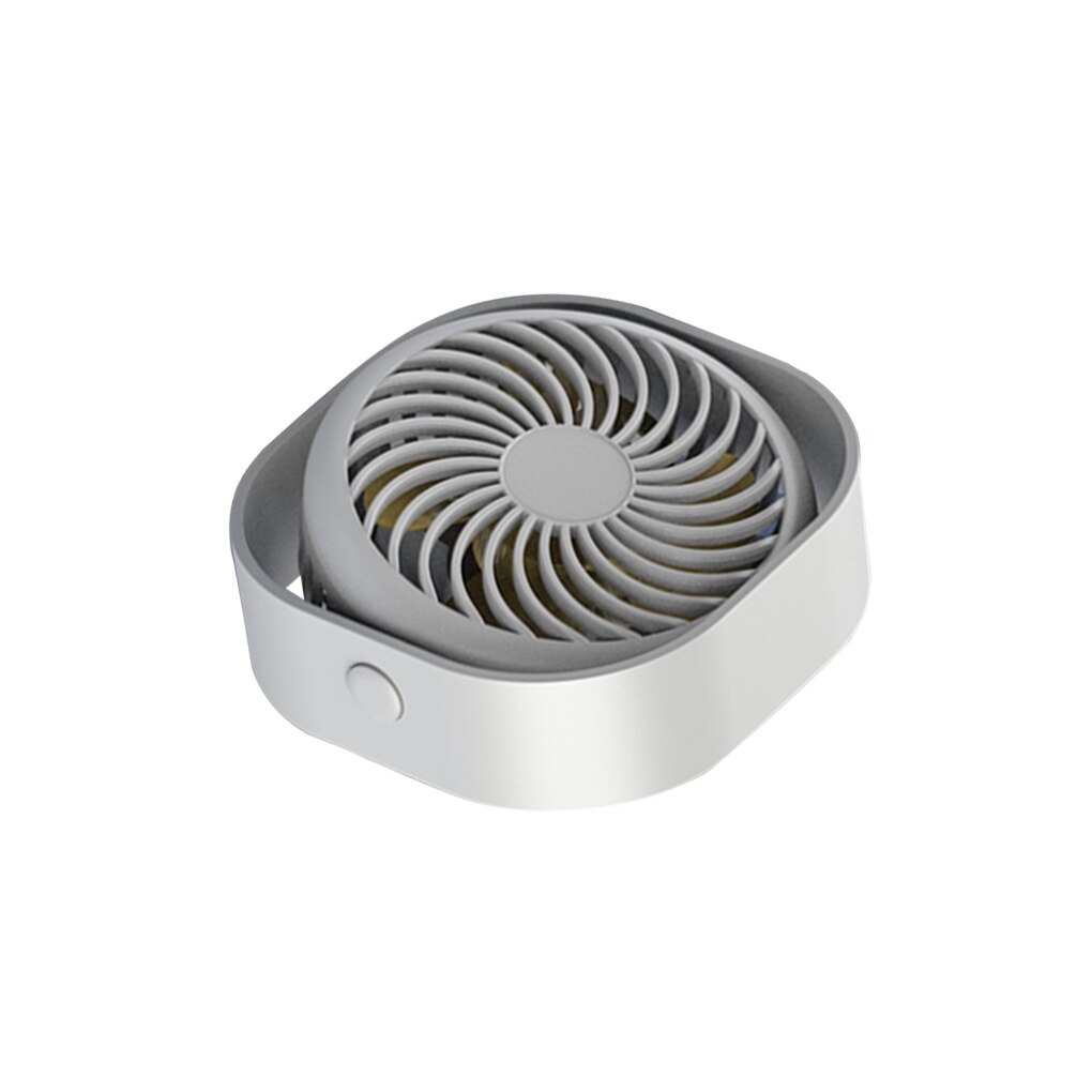 Vierkante Zomer Mini Ventilator Draagbare Beweging Usb Oplaadbare Koeling Thuis Tafel Type Fans