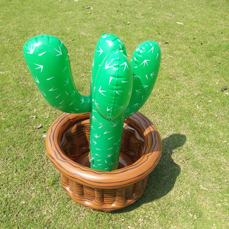 Seau à glace gonflable en forme de Cactus | Pour carnaval, Champagne, vin, boissons, bière, glace, baril Bars, boîtes de nuit, seau de bière P25