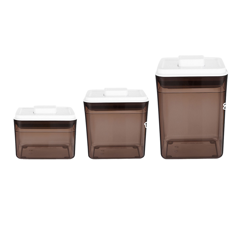 Press Button Food Sealed Boxes 1000/1700/2300ml Gr... – Grandado