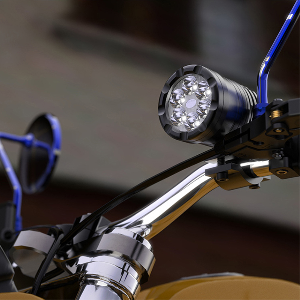 Motorrad LED Scheinwerfer Scheinwerfer LED Hilfs Nebel Licht Assemblie Fahren Lampe für BMW Honda Kawasaki Cafe Rennfahrer Yamaha