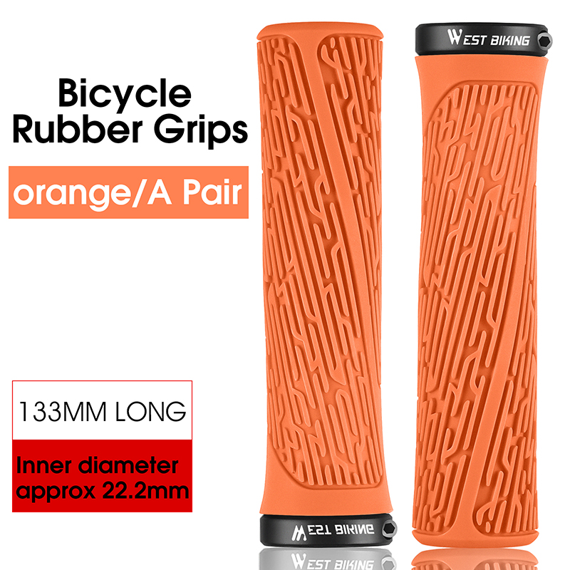 Poignées Pour Guidon De Vélo à Motif Quadrillé Ergonomiques Antidérapantes Poignées Pour Guidon De Vélo à Motif Quadrillé Ergonomiques Antidérapantes