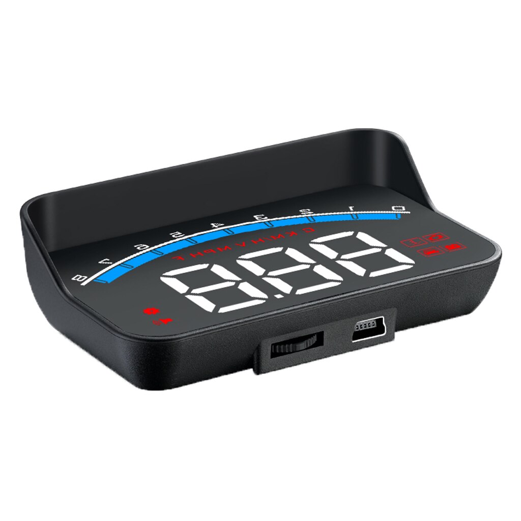 Velocímetro Digital M6S para coche, odómetro, pantalla Head Up, alarma de advertencia de exceso de velocidad, HUD