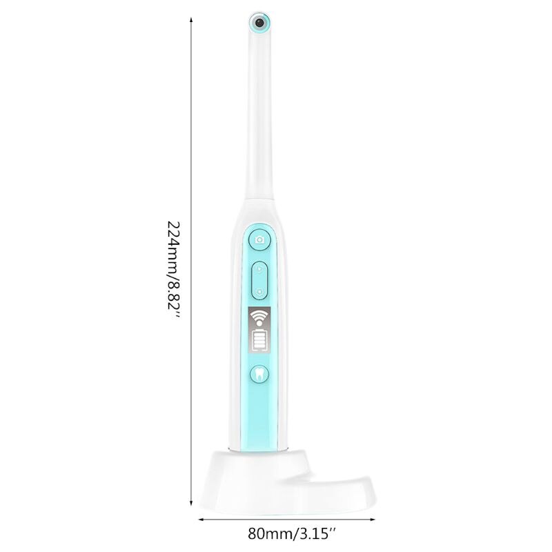 1080P 2MP High Definition Wireless WIFI Intraoral Camera 8 LED Waterproof Oral Endoscope Wireless Microscope Magnifier M7DA