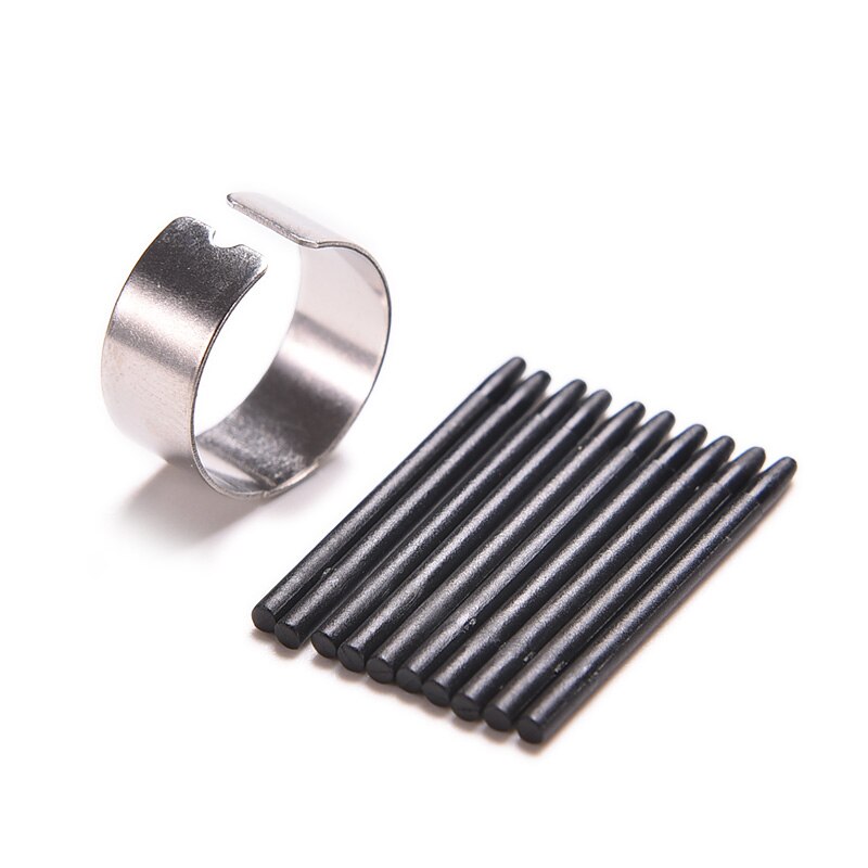 Puntas de repuesto para bolígrafo Wacom BAMBOO CTE MTE CTL CTH SP, color negro, nuevas, 10 unidades