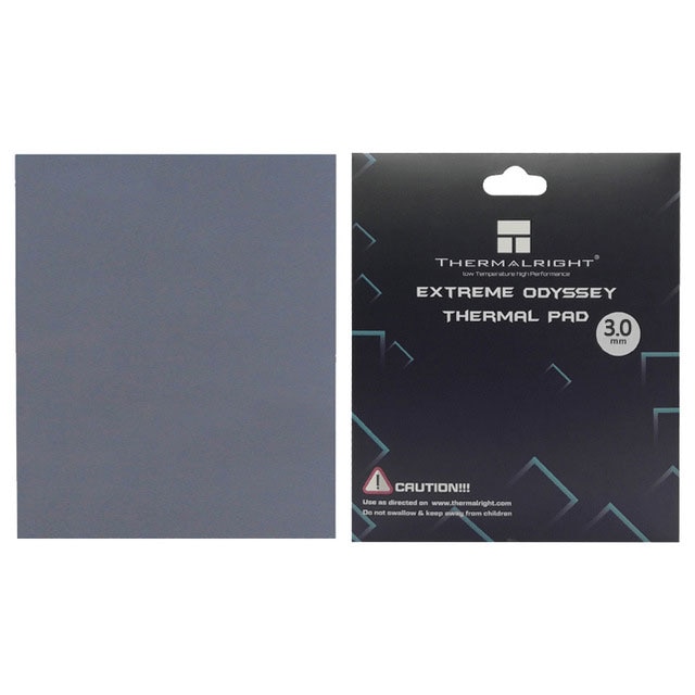 Thermalright Non-Conductive GPU Card Water Cooling Thermal Mat 12.8W/mk 120x120mm 0.5mm/1.0mm/1.5mm/2.0mm Original authentic: 120X120X3.0