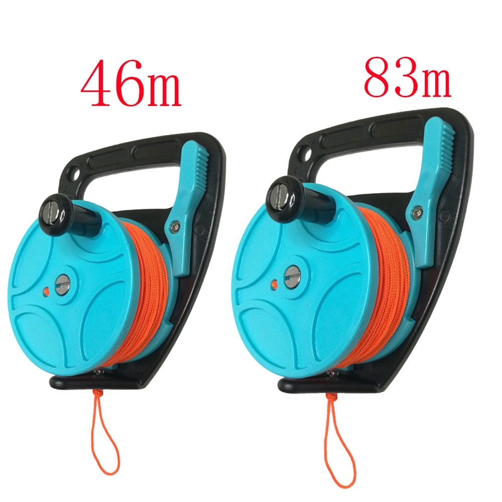 Moulinet de plongée sous-marine 150 pieds, 272FT, équipement de plongée en apnée avec poignée