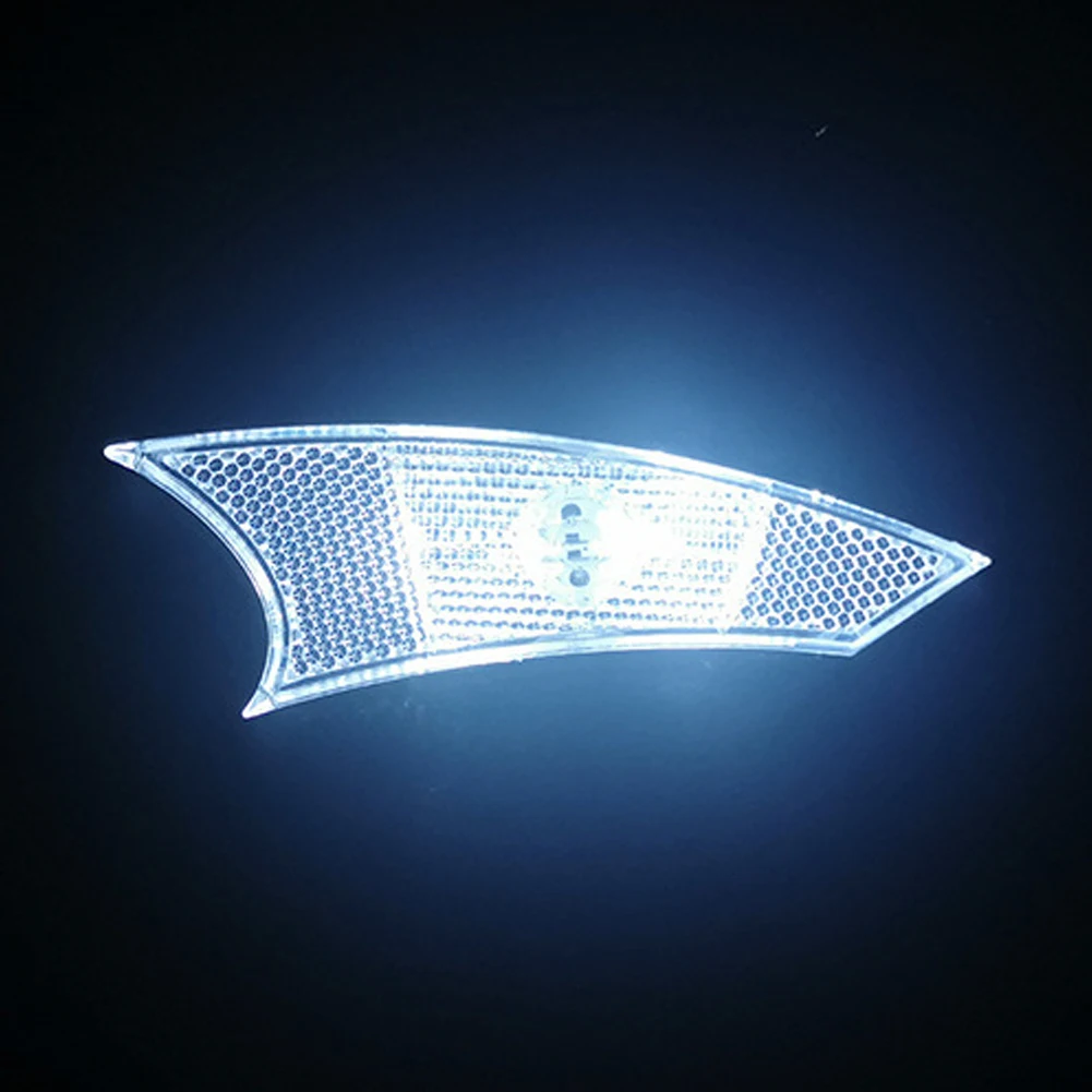 Luces impermeables para rueda de bicicleta, decoración de cuadro de bicicleta de montaña, luces para radios de bicicleta, luces para rueda de bicicleta de conducción nocturna, lámpara de válvula: Negro