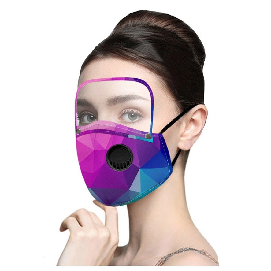 Adult Proof Haze Dust Detachable Eye Protection Replaceable Filter Reusable Safety Faces Shields protector facial transparente: G