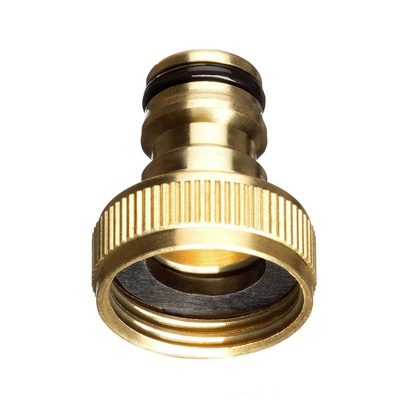 4Pcs Garden Water Hose Pipe Fitting Tap Male Faucet Connectors, Garden Hose Quick Connect Fittings 3/4 Inch