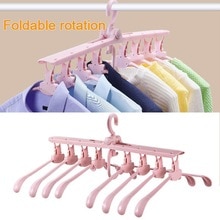 PP Hanger Drying Rack Retractable Multifunctional Folding Hanger Magic Hanger Clothes Stand Space Saver Adjustable Adults