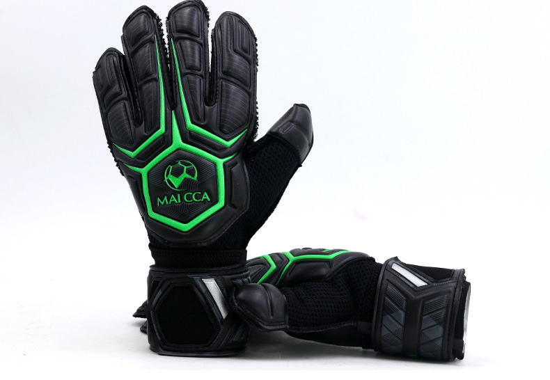 Professionele Voetbal Doelman Handschoenen Verdikte Latex Maat 8 9 10 Vinger Protecte Kids Volwassenen Voetbal Futebol Goalie Handschoenen