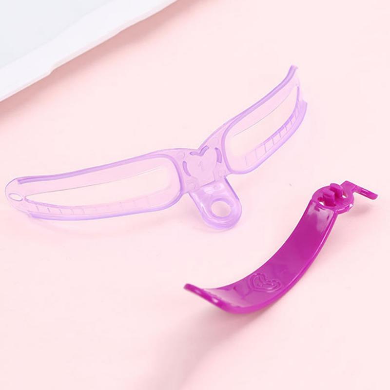 8 In1 Eyebrow Template Helper Eye brow Stencils Kit Grooming Card Eyebrow Defining Cosmetics Makeup Tools Maquiagem