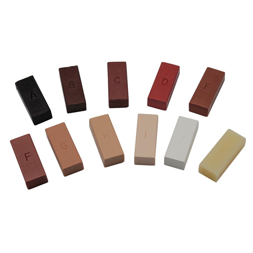 Laminate Floor Repair Kit Laminate Repairing Kit Wax System Wood Floor Worktop Sturdy Casing Chips Scratches Mending Tool Set