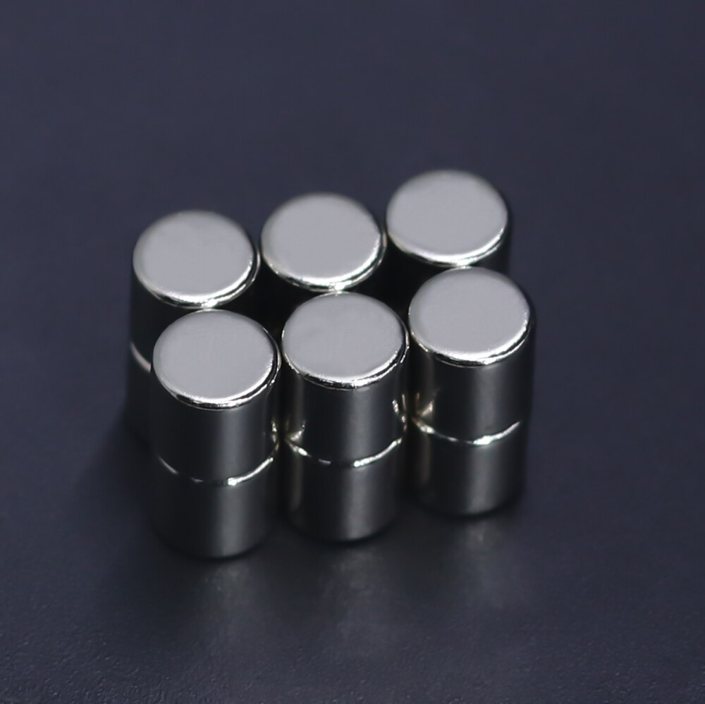 10/20/50/100/200 kpl 6 x 6 neodyymimagneetti 6mm x 6mm n35 ndfeb pyöreä supertehokas vahva kestomagneettinen imanes-levy