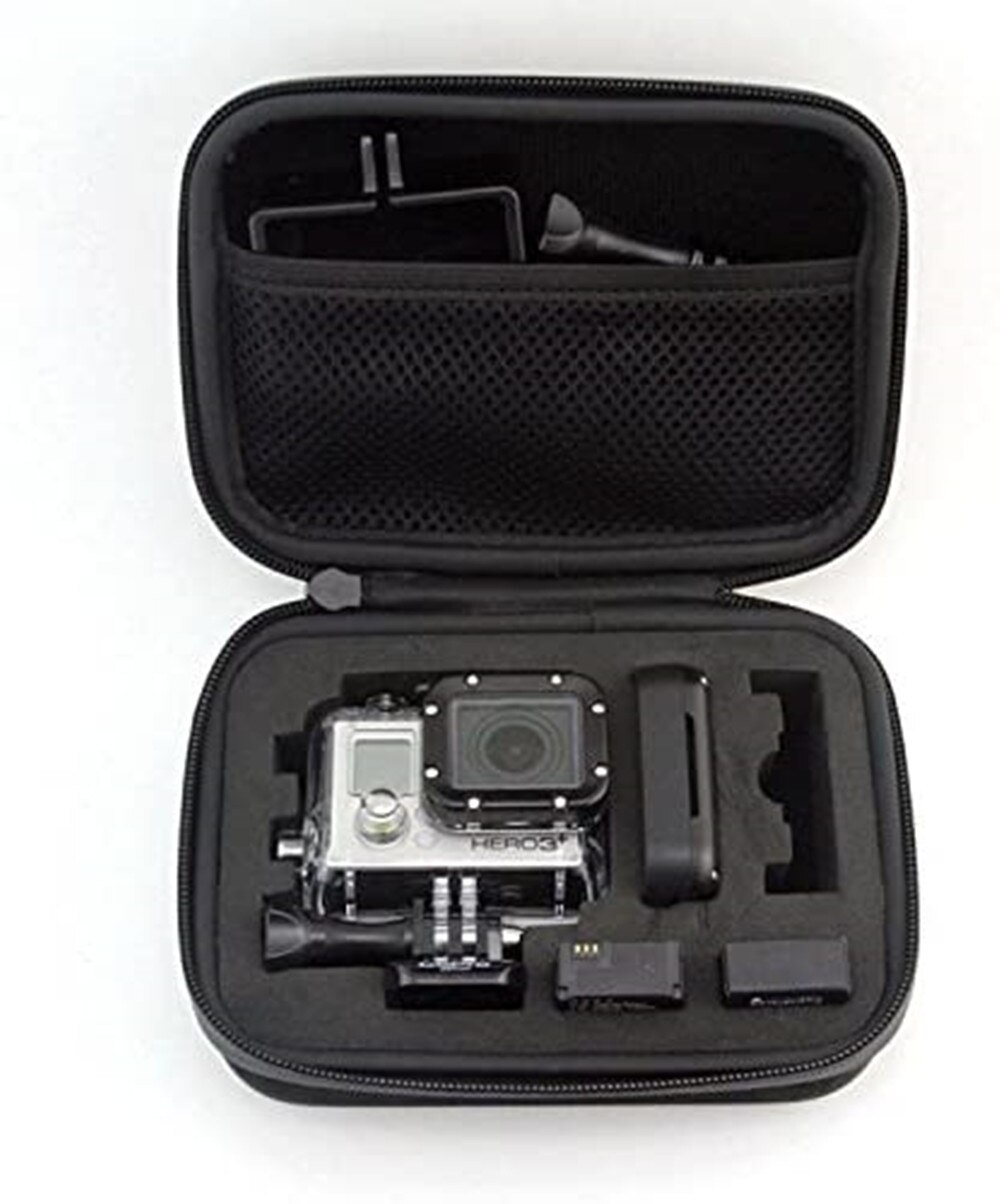 Draagbare Opslag Kleine Eva Action Camera Case Voor Gopro Hero 9 8 5 Zwart Xiaomi Yi 4K Sjcam Sj4000 eken H9r Box Gaan Pro Accessoire