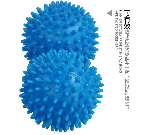 PVC Dryer Balls Reusable Clean Tools Laundry Washing Drying Fabric Softener Ball Dry Laundry Products Accessories Washing Ball