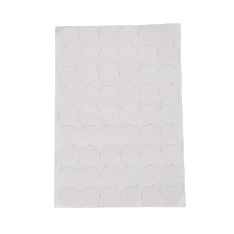 Garderobe Kast zelfklevende Schroef Covers Caps Stickers 54 in 1 Wit