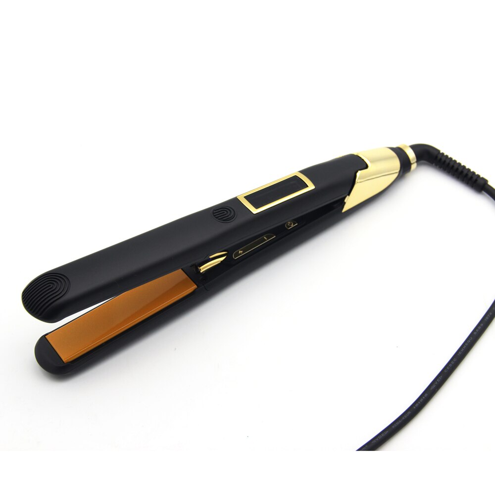 Redresseur de cheveux prix du plus populaire perm LCD numérique ion négatif soins des cheveux perm clip: HS-S006-M / LES USA