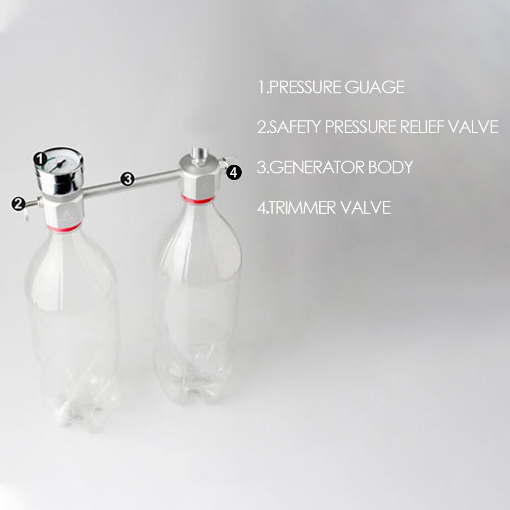 Aquarium CO2 Regulator System Kit co2 Diffuser Generator with Valve Bubble Atomizer Solenoid Fish Tank Carbon Dioxide For Plants