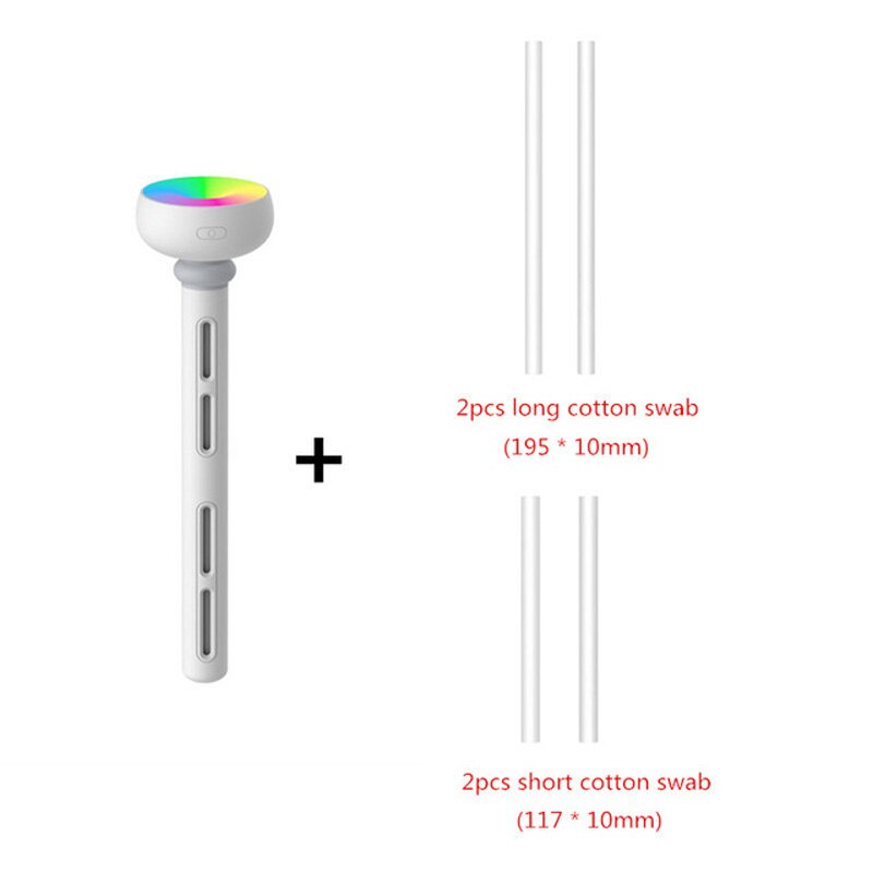 KBAYBO Mini USB Air Humidifier with Neon Light for Home Office Portable Essential Aroma Oil Diffuser Car Mist Maker Ultrasonic: 1
