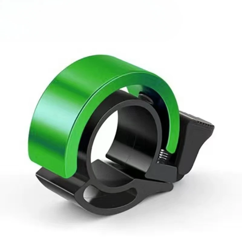 Timbre de bicicleta súper ruidoso para bicicleta de montaña, bocina Invisible Universal para adultos, accesorios para equipos de equitación: Borgoña
