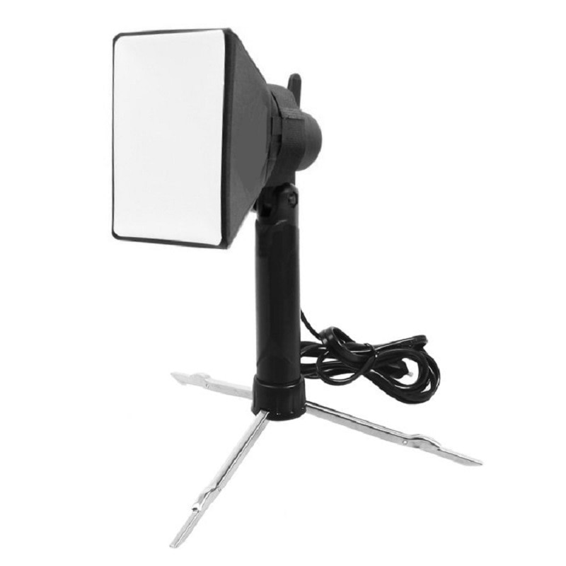 5800K Professionele Fotografische Camera Studio Video Led Light Lamp Foto Verlichting Mini Draagbare Opvouwbare Collaspible + Softbox