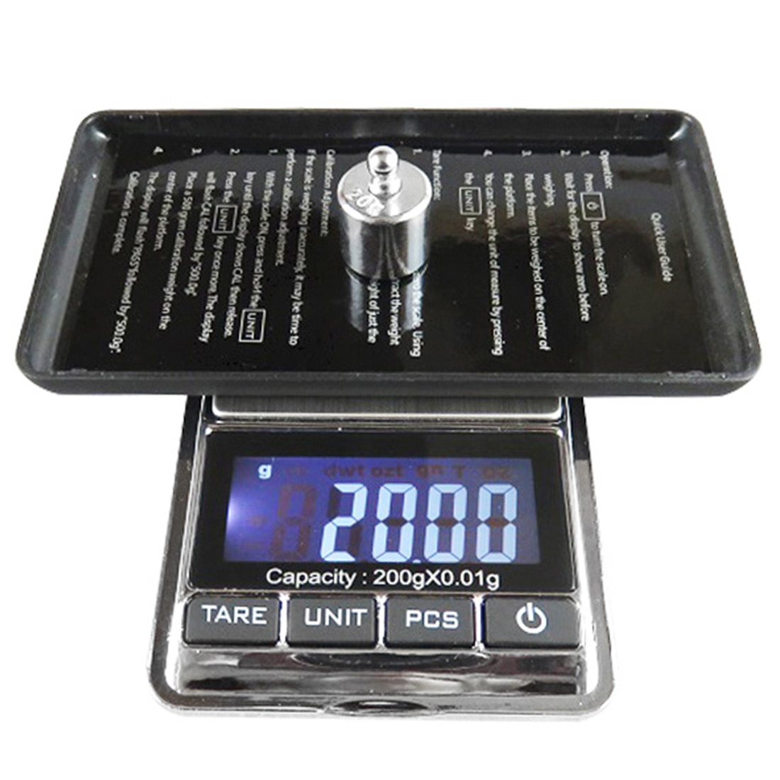 Mini Electronic Scale Precision Portable Pocket LCD Digital Jewelry Scales Weight Balance Gram Scales Measuring tools