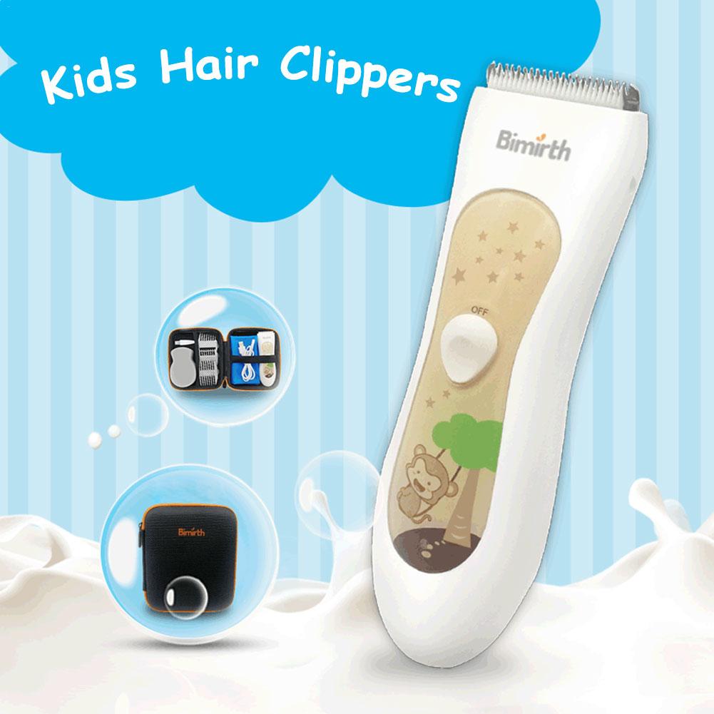 Electric Baby Hair Clippers Waterproof Child Hair trimmers Cordless Rechargeable Hair Care Cutting Kit for Child Infants Toddler