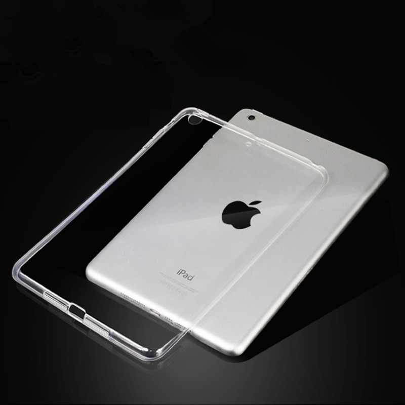 Na nowy iPad 2020 2019 10.2 Case TPU Silicon Transparent Slim Cover na iPad 2017 2018 Pro 10.5 Air 2 Air 1 Mini 2 3 4 Back Case