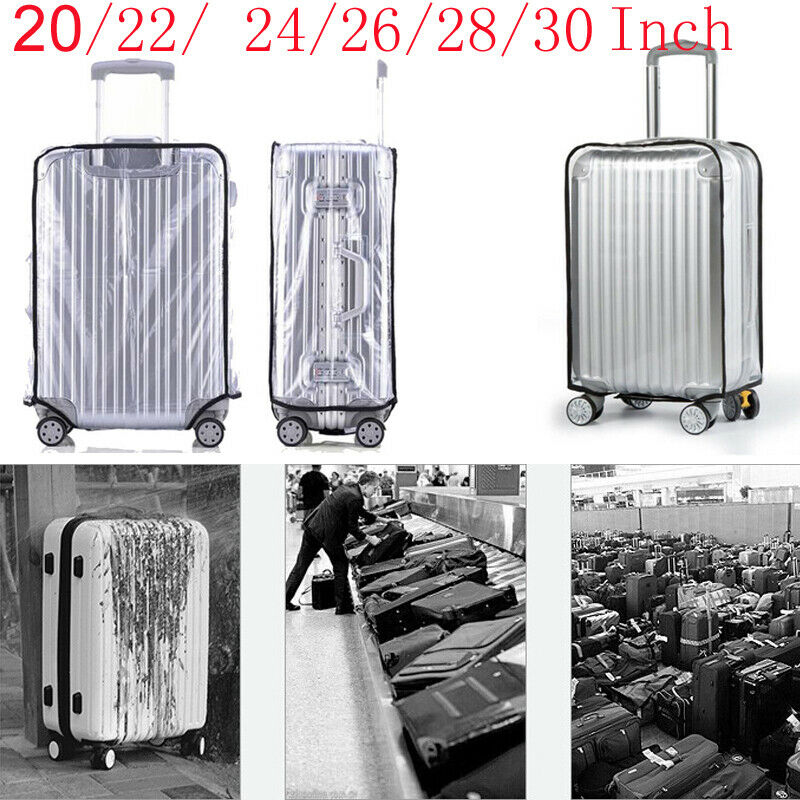 Universele Waterdichte Transparante Beschermende Bagage Koffer Cover Case Travel Accessoires 20 ''-30''