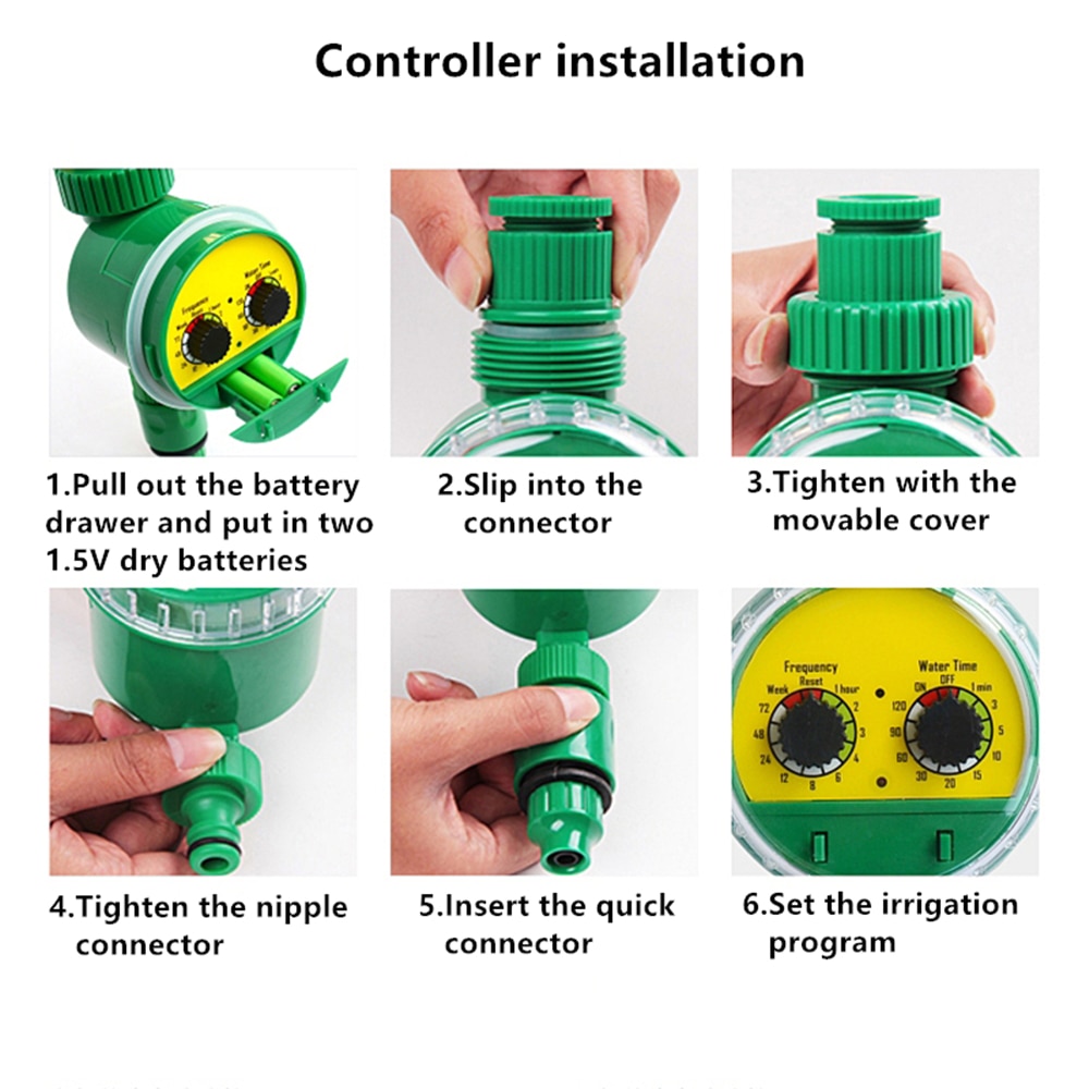 Garden timer gardening garden watering system watering can smart garden irrigation timer irrigation system garden tools