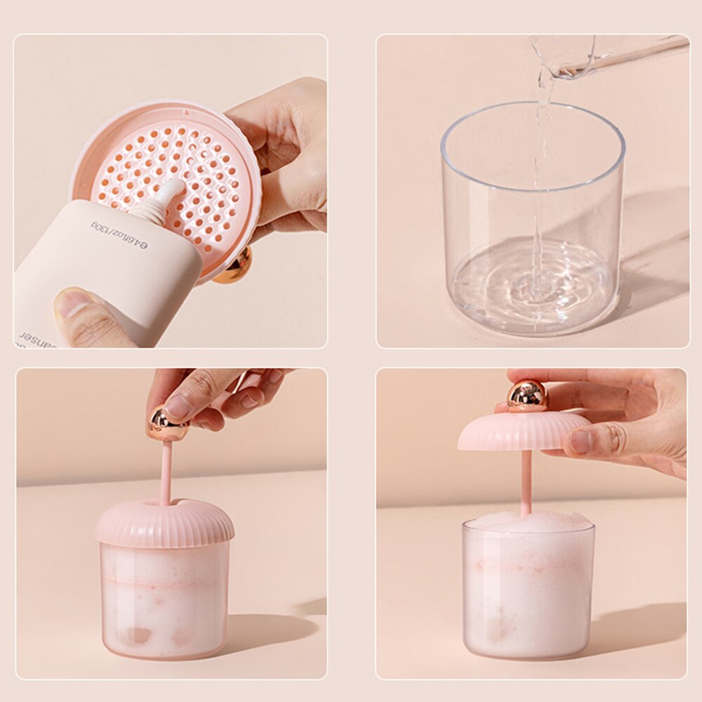 Ręczne urządzenie robić robienia piany płyn robić demakijażu Bubbler Puchar żel robić mycia ciała oczyszczający żel strąk prysznic szampon przenośny spieniacz robić kąpieli twarz czyste narzędzie
