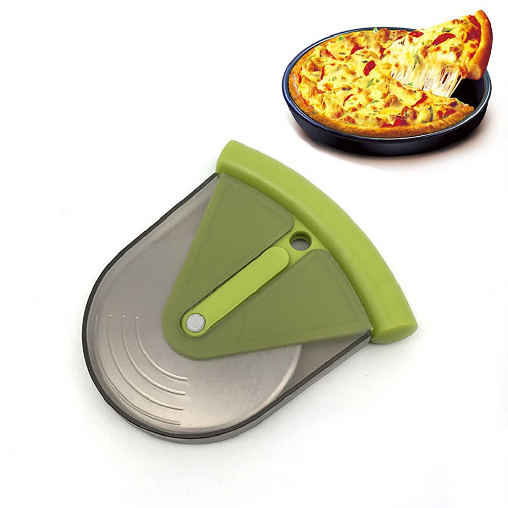 Stainless Steel Pizza Cutter Pizza Wheel Cutter With Cover Wheel Slicer Roller Dough Pizza Slicer Cutter Baking Accessories
