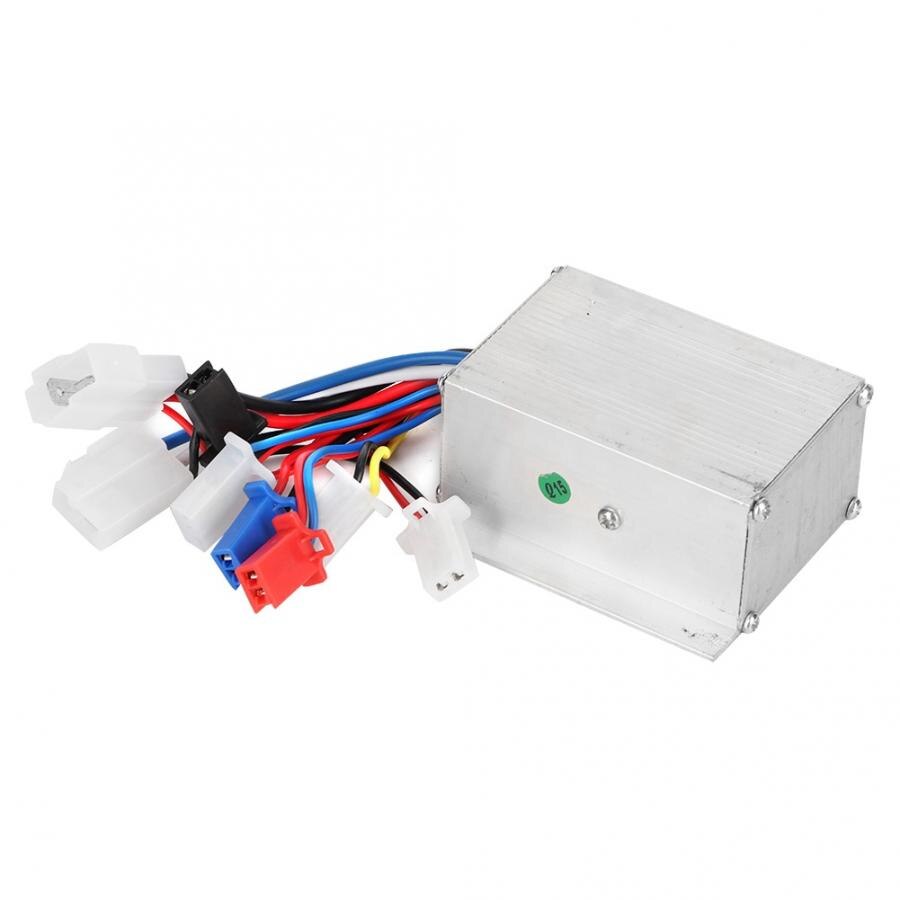 Kit de controlador de velocidad cepillado para bicicleta eléctrica Kit de Controlador LED de 24V y 250W con agarre de acelerador de bloqueo para Scooter Eléctrico, accesorios de regulador de velocidad de Motor