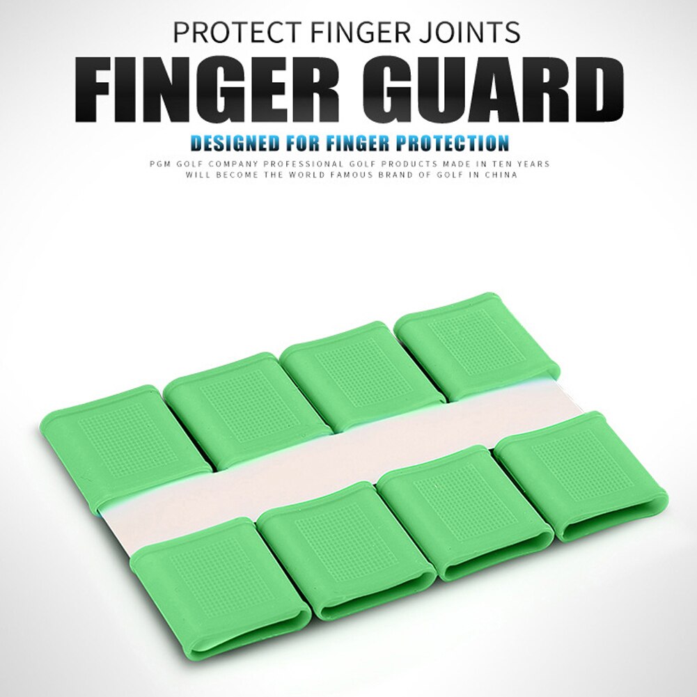 Golf Support de Doigt Accessoires Silicone Attelle D'orthèse De Prévenir Frottement 8 Pièces/ensemble Élasticité Doigt Protecteur de Soutien