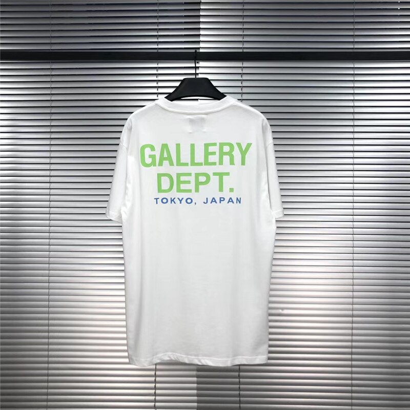 1:1 Hoge Gallery Dept T-shirt Mannen Vrouwen Katoen Zomer Casual Gallery Dept Top Tees T-shirts: 5 / XL