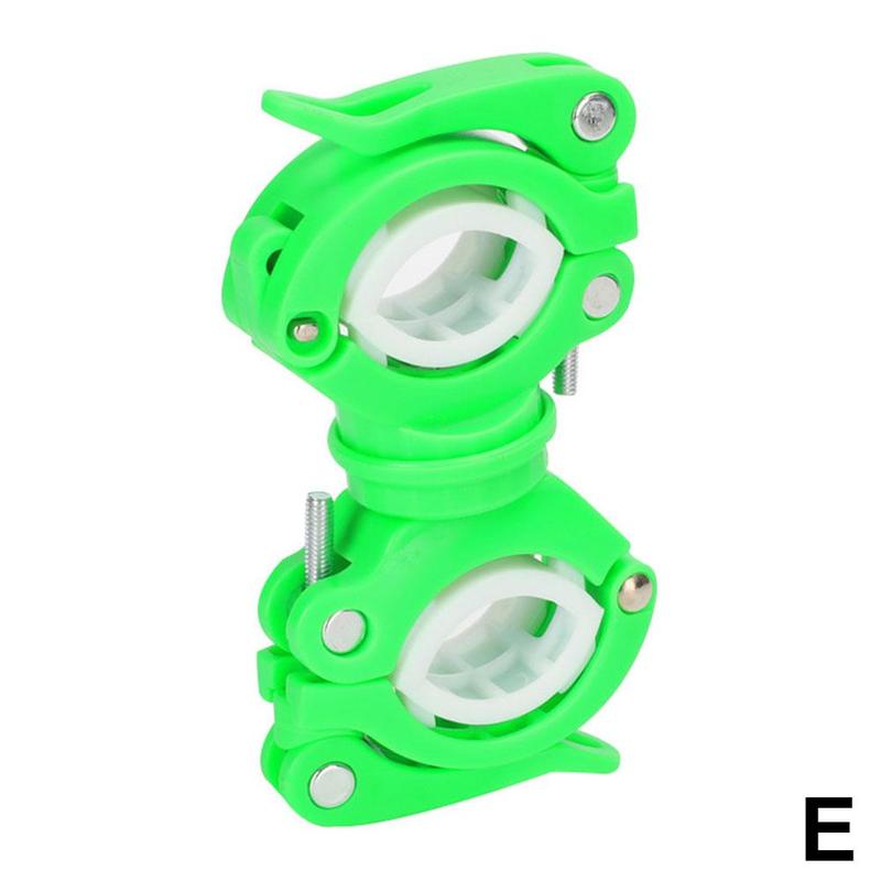 Lamp Holder Bicycle Flashlight Lamp Holder Front Lamp Mountain Holder Bike Accessorie Fixed Bike Holder Riding Bracket Equi J3d5: E