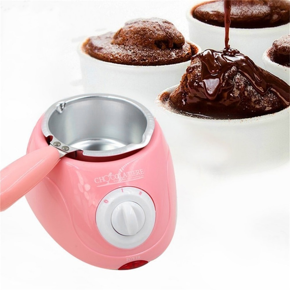 Duurzaam Chocolade Smeltkroes Elektrische Fondue Smelter Machine Set Diy Tool Eu Plug Roestvrij Staal & Plastic Diy Keuken tool