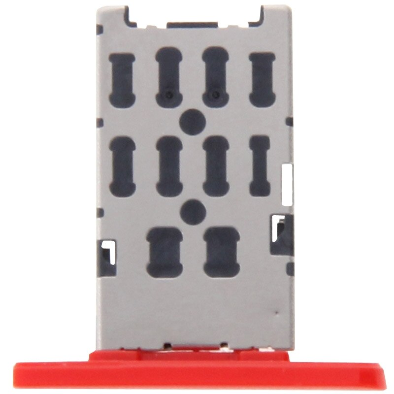 IPartsBuy SIM Vassoio di Carta di Ricambio per Nokia Lumia 1520: Rosso