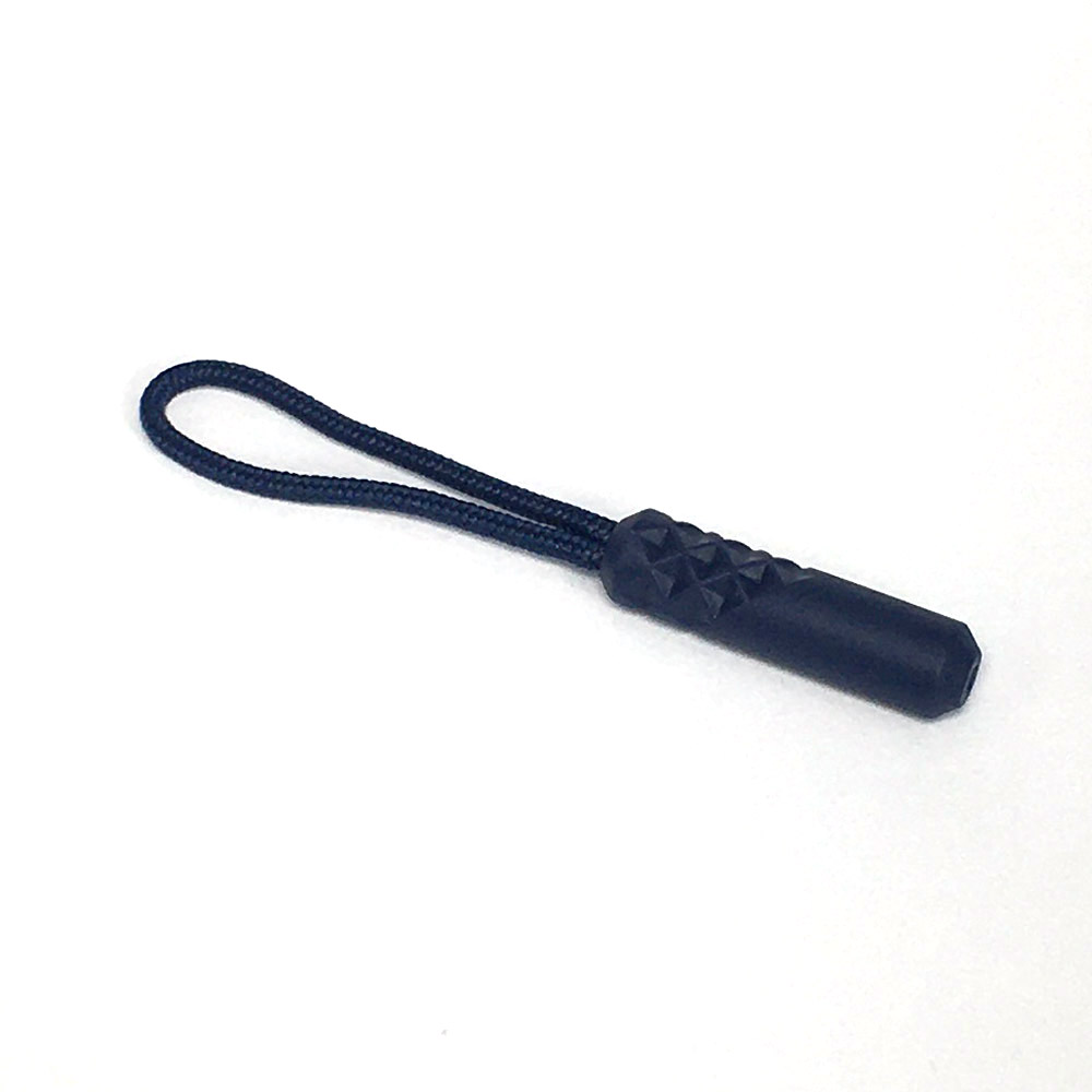Boucle à tirette pour paracorde, 10 pièces, cordon, fermeture éclair, accessoires, sac à dos, vêtements, 10 couleurs: Navy Blue