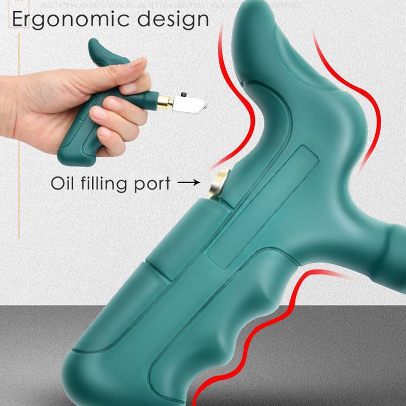Hand Grip Tegel Cutter Divider Glassnijder Opener Voor Keramische Tegels Glas Handleiding Diamond Snijgereedschap Draagbare Glassnijder