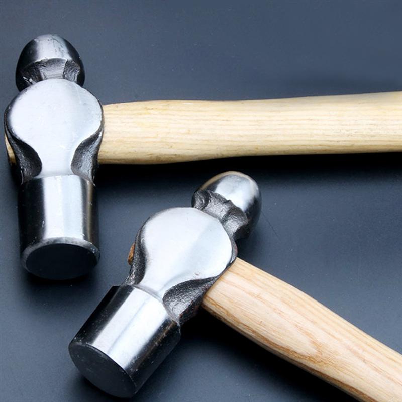 Bijoux chassant marteau acier au carbone forge gravure chassant rabotage manche en bois bijoux fournitures pour magasin (1.5P)