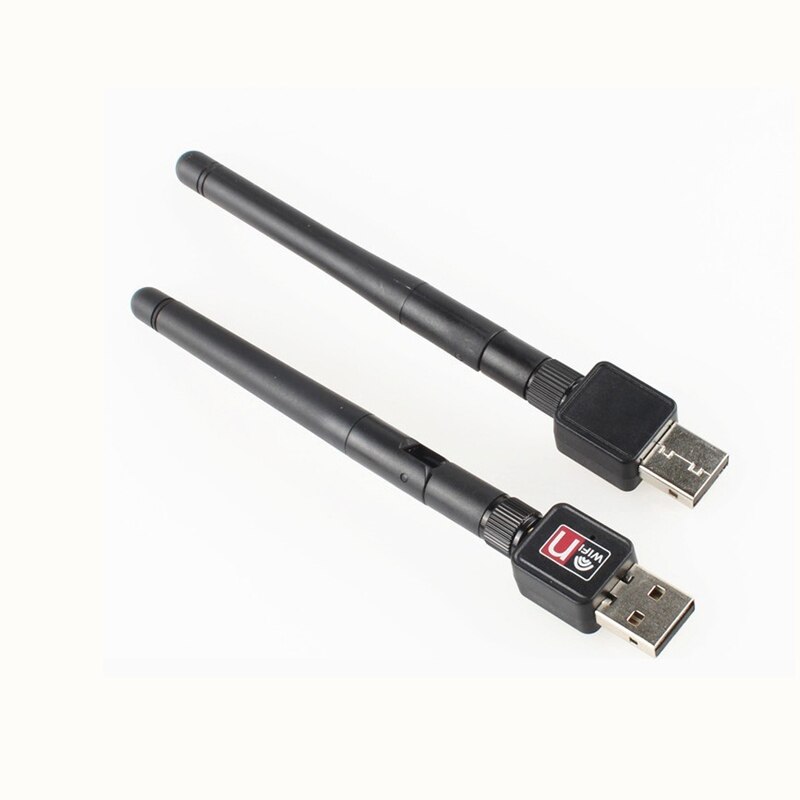 High Speed USB Wireless Adapter 150Mbps 2db Antenna Wifi Rceiver Transmitter USB Dongle Wireless 802.11b/n/g for laptop computer