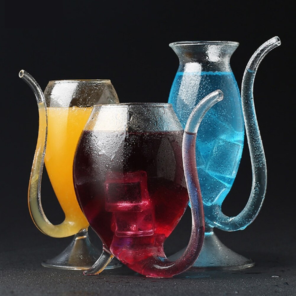 300ml Vampire Wine Glass Novelty Transparent Glass Great for Wine Lovers Family and Friends