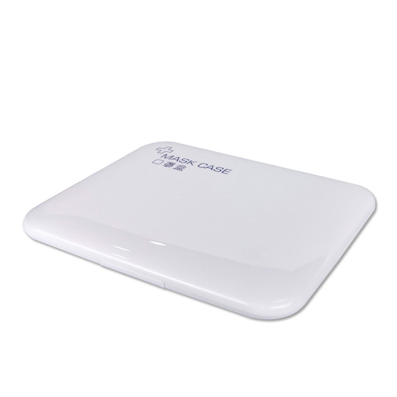 Antibacterial Mask Storage Box Portable Dustproof Moisture-proof Storage Box Band-aid Mask Case Temporary Medicine Storage Box