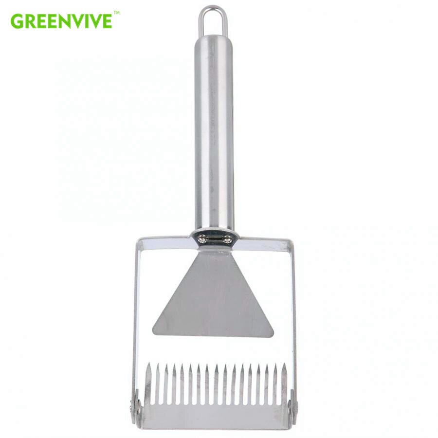 Beekeeping Equipment Multifunction Stainless steel uncapping fork Honey Scraper 17 Needles Uncapping Knife bee keeping Tool