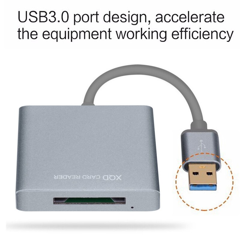 500mb/ s usb 3.0 xqd 2.0 kortinlukija sonylle lexarille xqd muistikortti kameran liitäntäsarja sovitin