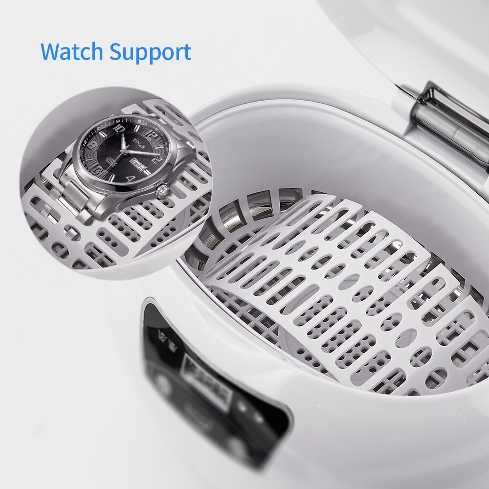 Sterilizzatore per unghie scatola per vassoi ultrasuoni detergente per batteri sterilizzazione pulita chiodo arte salone disinfezione strumenti per manicure scatola per sterilizzatore